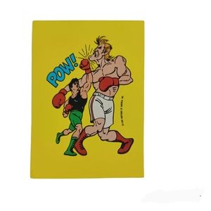 1989 Topps Nintendo Stickers Punch-Out #30 -POW! -Vintage Gaming VGO *LIGHT WEAR
